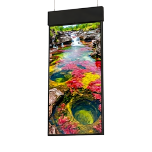 Pendón Aéreo OLED 55" Dual Ultra Slim - Indoor
