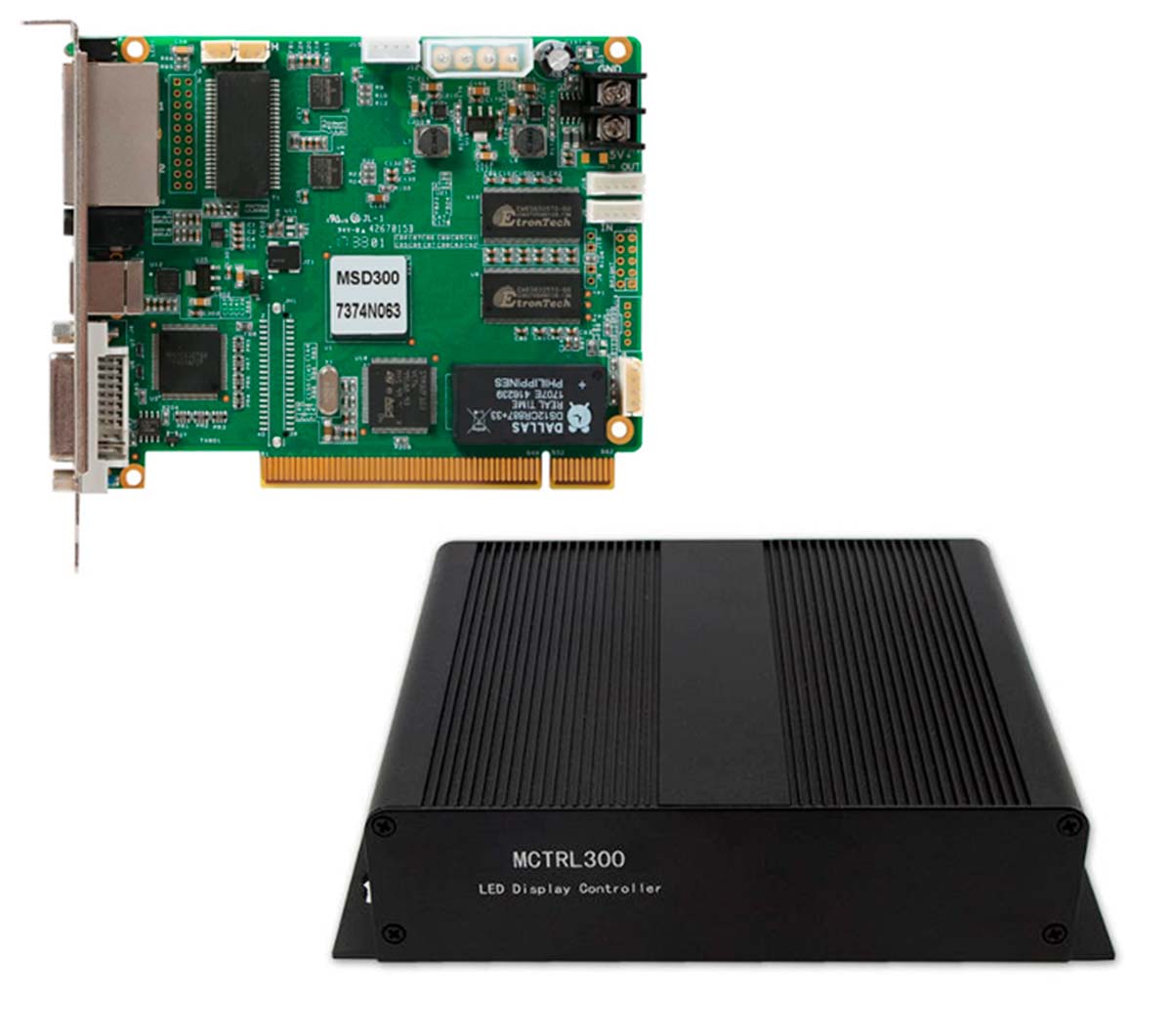 KIT TARJETA SENDING NOVASTAR MSD300 + PROCESADOR MCTRL300